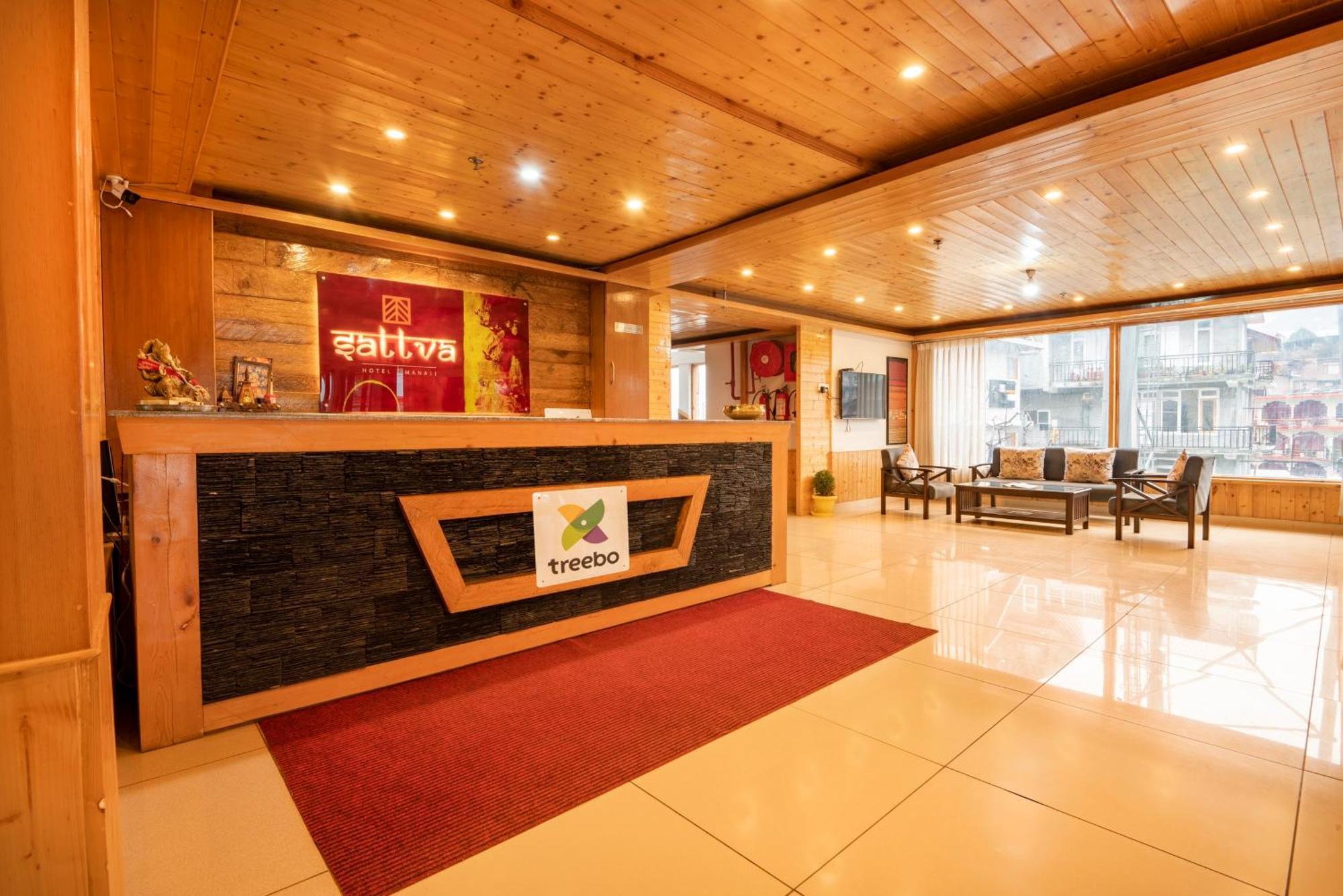 Отель Treebo Premium Sattva With Mountain View Манали Экстерьер фото