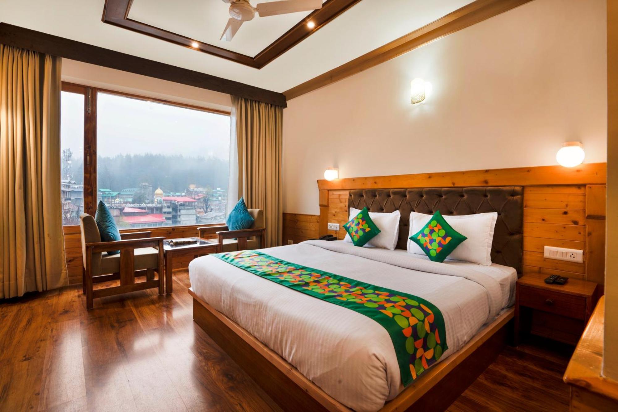 Отель Treebo Premium Sattva With Mountain View Манали Экстерьер фото